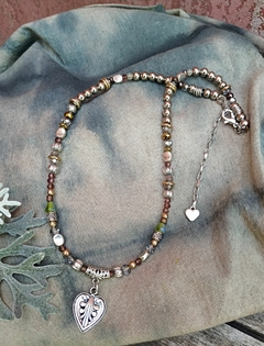 GARGANTILLA CORAZÓN - Misia Accesorios - De Tandil a todo el país