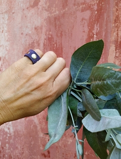 ANILLO ROCK LAVANDA - comprar online
