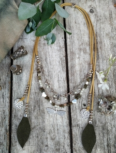 COLLAR LIBÉLULA VERDE