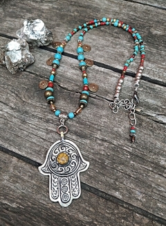 COLLAR MANO MARROQUÍ - Misia Accesorios - De Tandil a todo el país