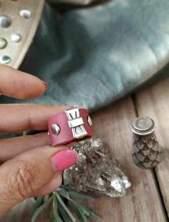 ANILLO ROCK CEREZA - comprar online