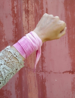 SCRUNCHIE SHIBORI ROSA en internet