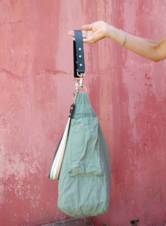 BOLSO ANA VERDE LISO - tienda online