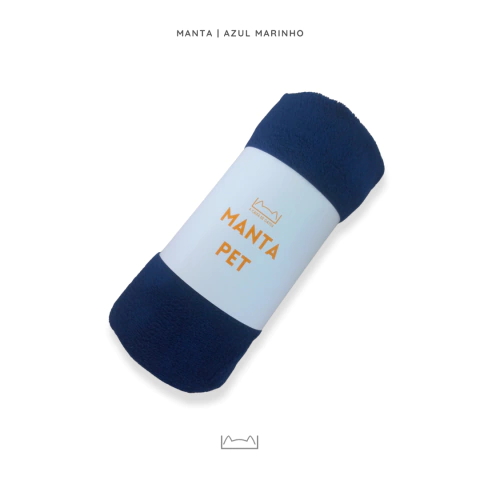 Manta - Azul Marinho