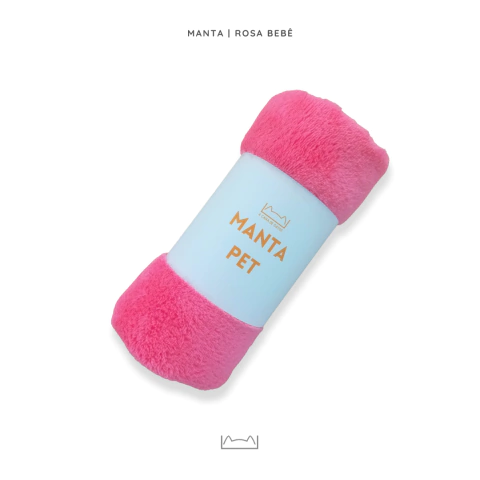 Manta - Rosa Bebê - comprar online