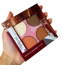 Paleta de Contorno Perfect Make Luk na internet