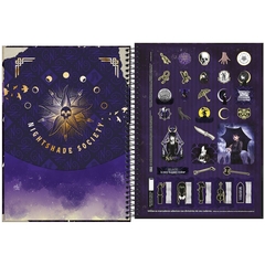 CADERNO ESPIRAL CAPA DURA UNIVERSITÁRIO 10 MATÉRIAS WANDINHA 160 FOLHAS - TILIBRAS na internet