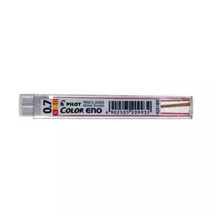 GRAFITE PARA LAPISEIRA PILOT 0.7MM COLORIDO COM 6 UNIDADES - RED / YELLOW / ORANGE - comprar online