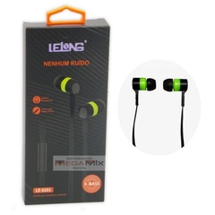 Fone de Ouvido Lelong Nenhum Ruido le0201 com Microfone - loja online
