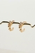 Argollas EROSION MINI BRONCE