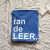 PORTA LIBRO IMPERMEABLE POR DENTRO FAN DE LEER CELESTE - comprar online