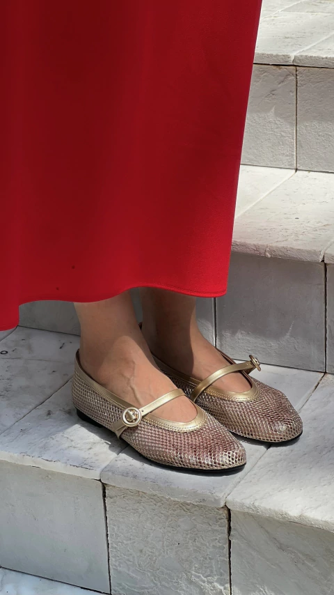 SAPATILHA TELA DOURADA SP 0605 - comprar online