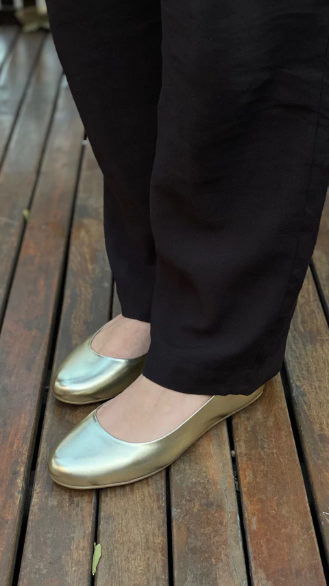 SAPATILHA CLÁSSICA DOURADA SP 0568 - comprar online