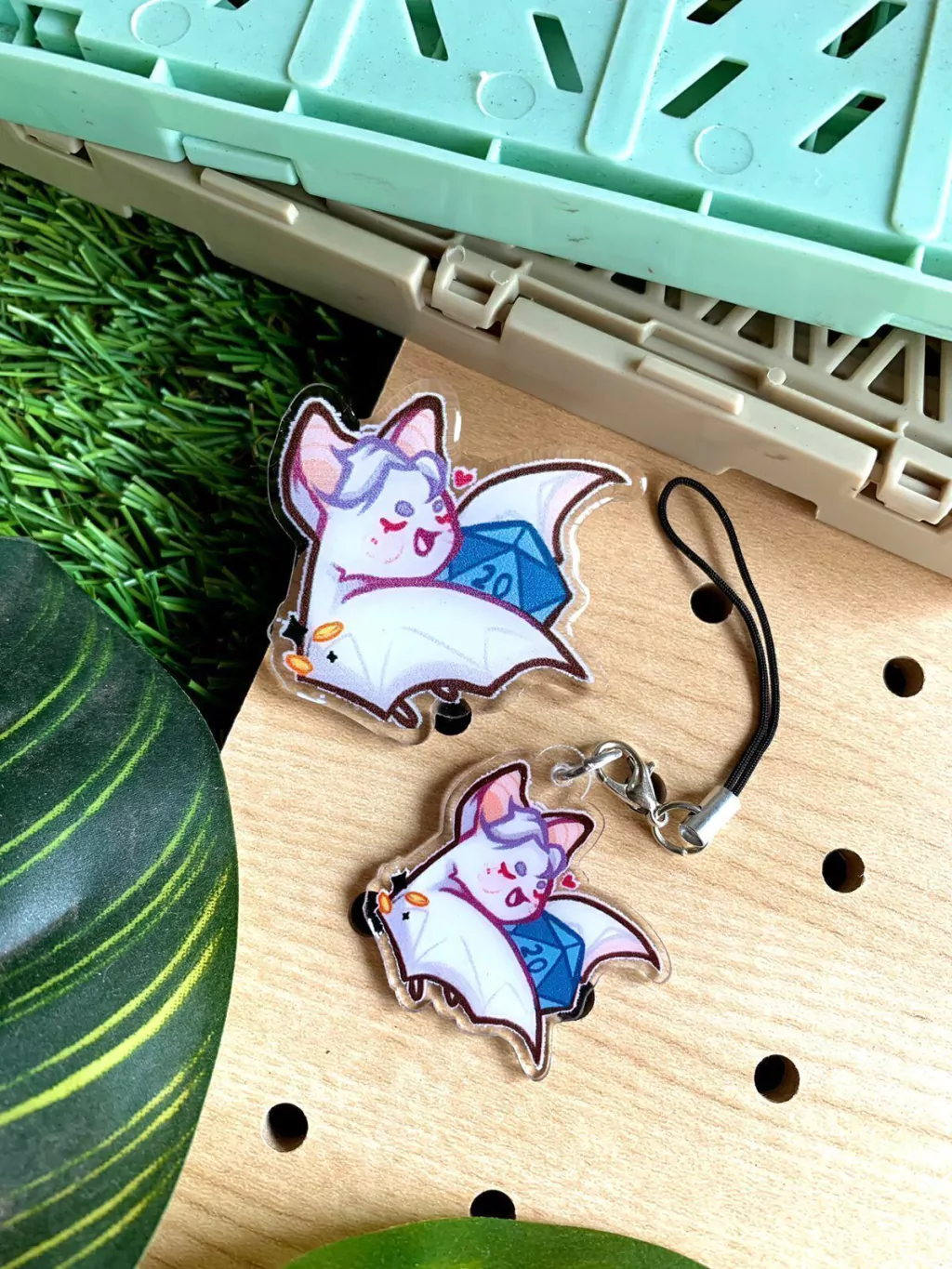 Pins e mini chaveirinhos de celular Astarion - Baldurs Gate 3