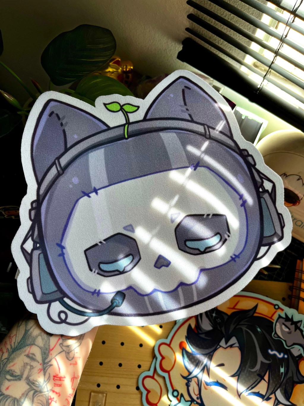 Mousepad Cat Ghost - COD