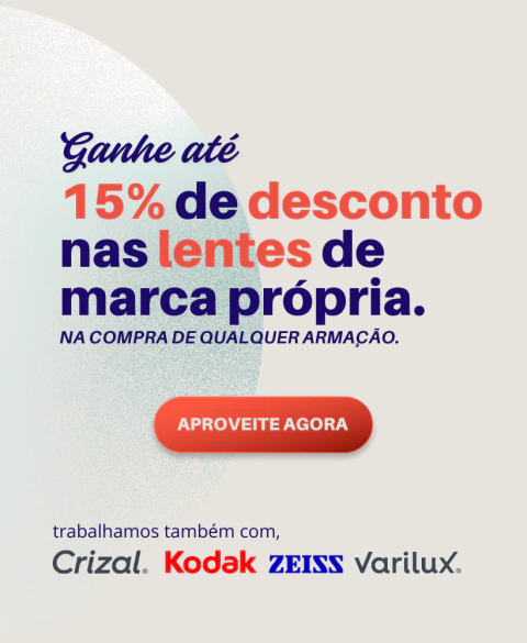 Imagem do banner rotativo Ótica Sirena - Óculos que contam a sua história!