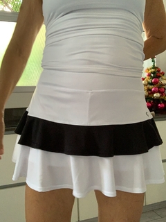 Pollera Campi Doble Volado - tienda online