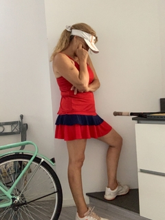 Pollera Campi Doble Volado
