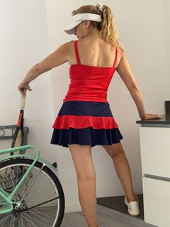 Pollera Campi Doble Volado en internet