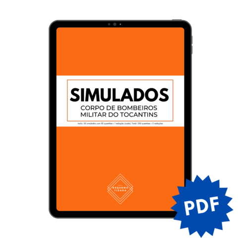 Simulados Corpo de Bombeiros Militar do Tocantins - PDF