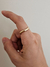 Anel Ondas Banhado a Ouro 18k (SEMIJOIA)