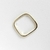 Anel Quadrado Minimal Banhado a Ouro 18k (SEMIJOIA)