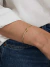 Bracelete Nó Banhado a Ouro 18k (SEMIJOIA)