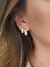 Brinco Argola Glam Pequena Banhado a Ouro 18k (SEMIJOIA)