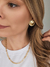 Brinco Gaia Banhado a Ouro 18k (SEMIJOIA)