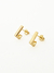 Brinco Minimal Banhado a Ouro 18k (SEMIJOIA)