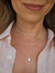 Colar Veneziana com Bolinhas Prata (SEMIJOIA) - comprar online