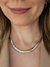 Choker Malha Maxi Banhada a Ouro 18k (SEMIJOIA)