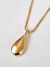 Colar Gota Banhado a Ouro 18k (SEMIJOIA)