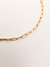 Choker Corrente Banhada a Ouro 18k (SEMIJOIA)