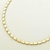 Choker Quadradinhos Prensados Banhado a Ouro 18k (SEMIJOIA)