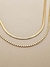 Kit Colares Glow Banhado a Ouro 18k (SEMIJOIAS)