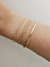 Kit Pulseiras Clássico Banhado a Ouro 18k (SEMIJOIAS)