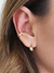 Piercing Fake Ondas Banhado a Ouro 18k (SEMIJOIA)