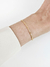 Pulseira Corrente Delicada Banhada a Ouro 18k (SEMIJOIA)
