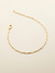 Pulseira Corrente Delicada Banhada a Ouro 18k (SEMIJOIA)