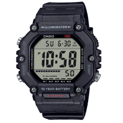 Reloj Casio Illuminator Ae1600h-1av Negro Positivo - comprar en línea