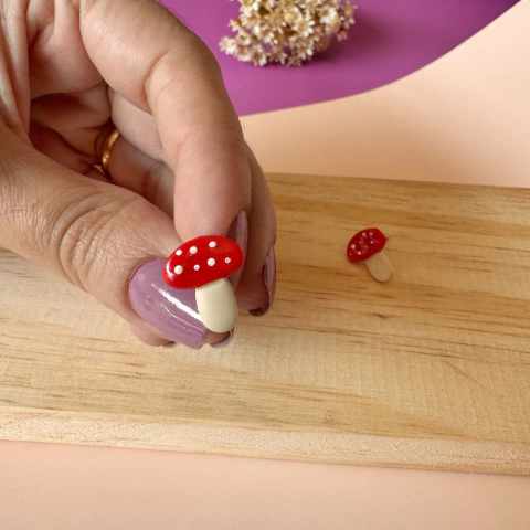 Brinco Petit Cogumelo