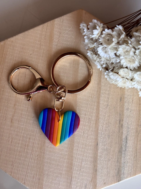 Chaveiro Coração Color