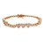 Pulseira Riviera 3 corações - comprar online