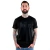 Camiseta The Beatles Logo All Black Alto Relevo Bomber na internet
