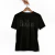 Camiseta The Beatles Logo All Black Alto Relevo Bomber - comprar online