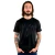 Camiseta Korn Logo All Black Alto Relevo Bomber en internet