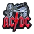 Patch Termocolante AC DC For Those About To Rock We Salude You de Rock e Metal Bordado 1981 - comprar online