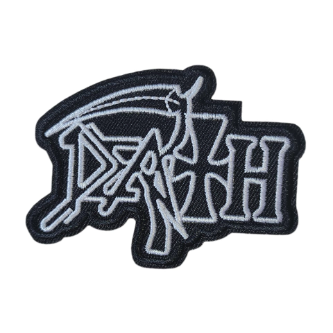 Patch Termocolante Death Logo Rock e Metal Bordado - comprar online