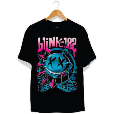 Camiseta Blink 182 20 Years